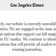 Los Angeles Times.